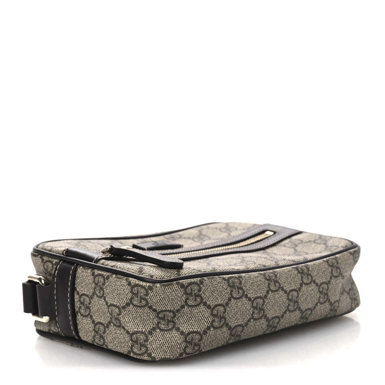 Gucci GG Plus Monogram Small Shoulder Bag Dark Brown 4 of 12