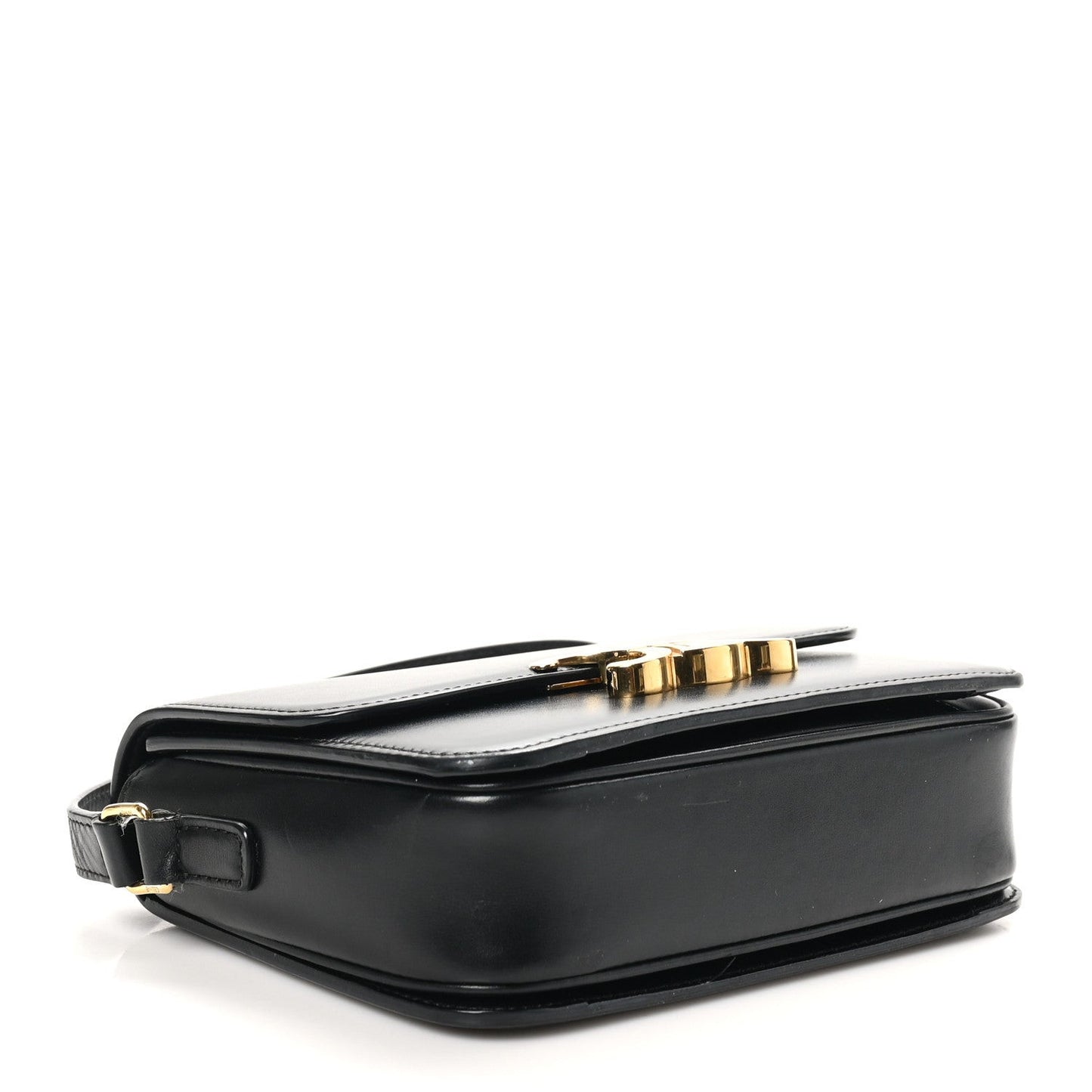 Shiny Calfskin Teen Triomphe Black