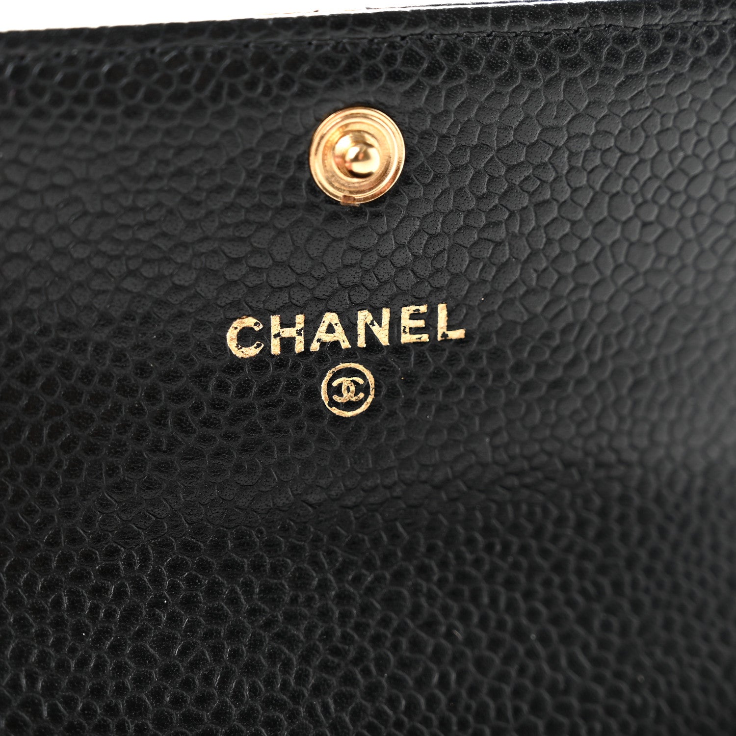 Chanel Caviar Quilted Flap Card Holder Black 7 of 9