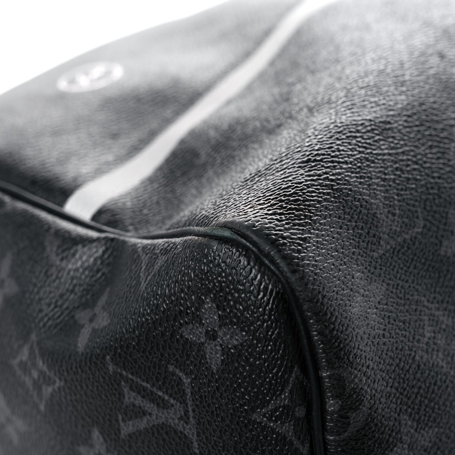 X FUJIWARA Monogram Eclipse Flash Fragment Keepall Bandouliere 55