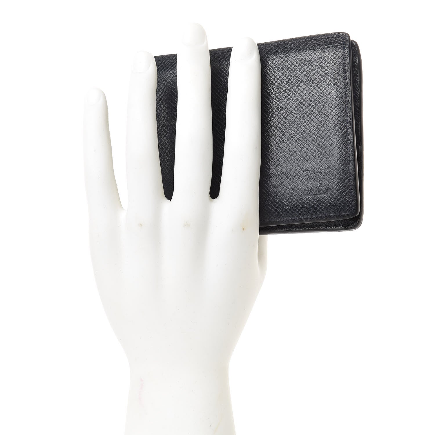 Louis Vuitton Taiga Compact Bi-Fold Wallet Boreal 2 of 10