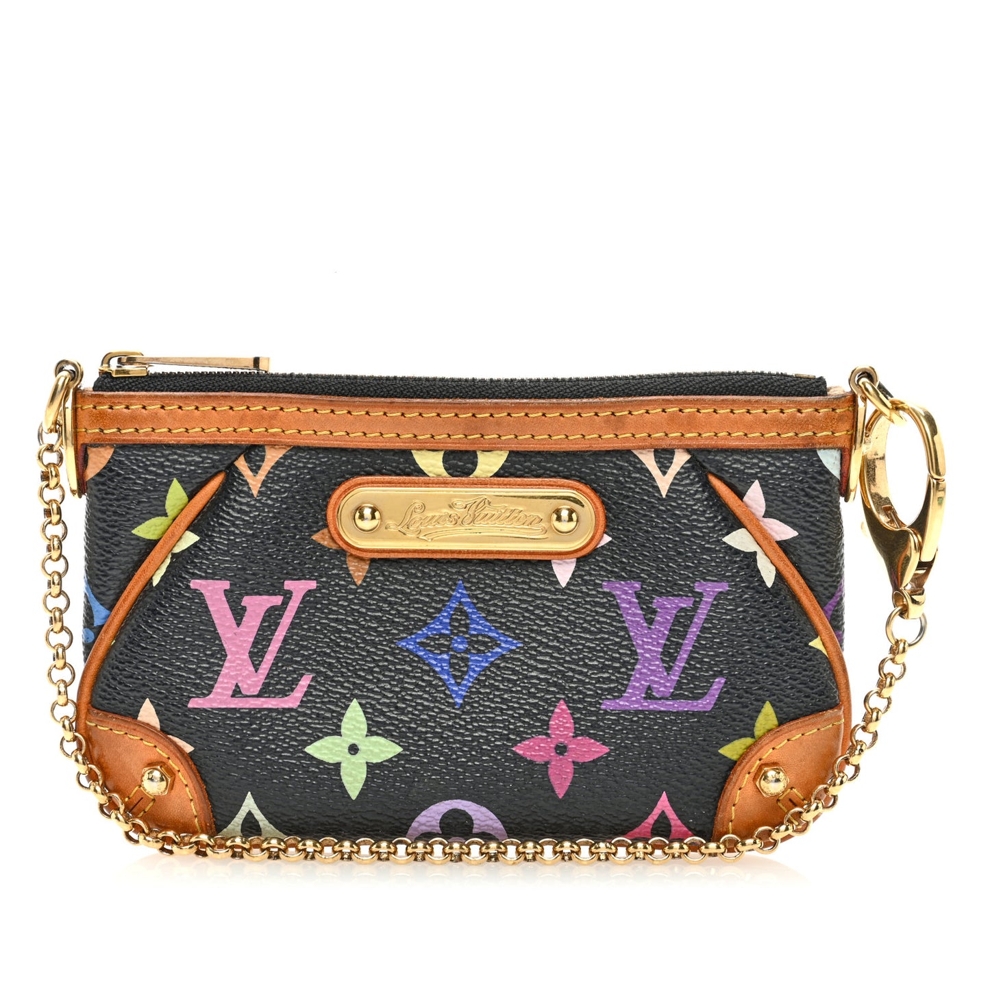 Monogram Multicolor Pochette Milla PM Black