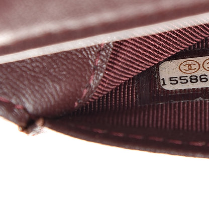 Chanel Lambskin Quilted Large Flap Wallet Black 8 of 20