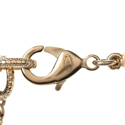 Chanel Pearl CC 100th Anniversary Necklace Light Gold 3 of 3