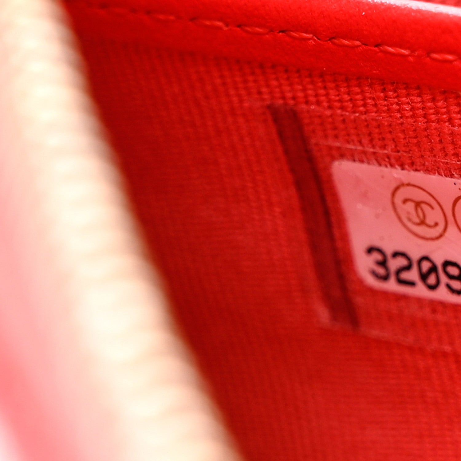 Chanel Caviar Quilted Large Gusset Zip Around Wallet Red 7 of 8