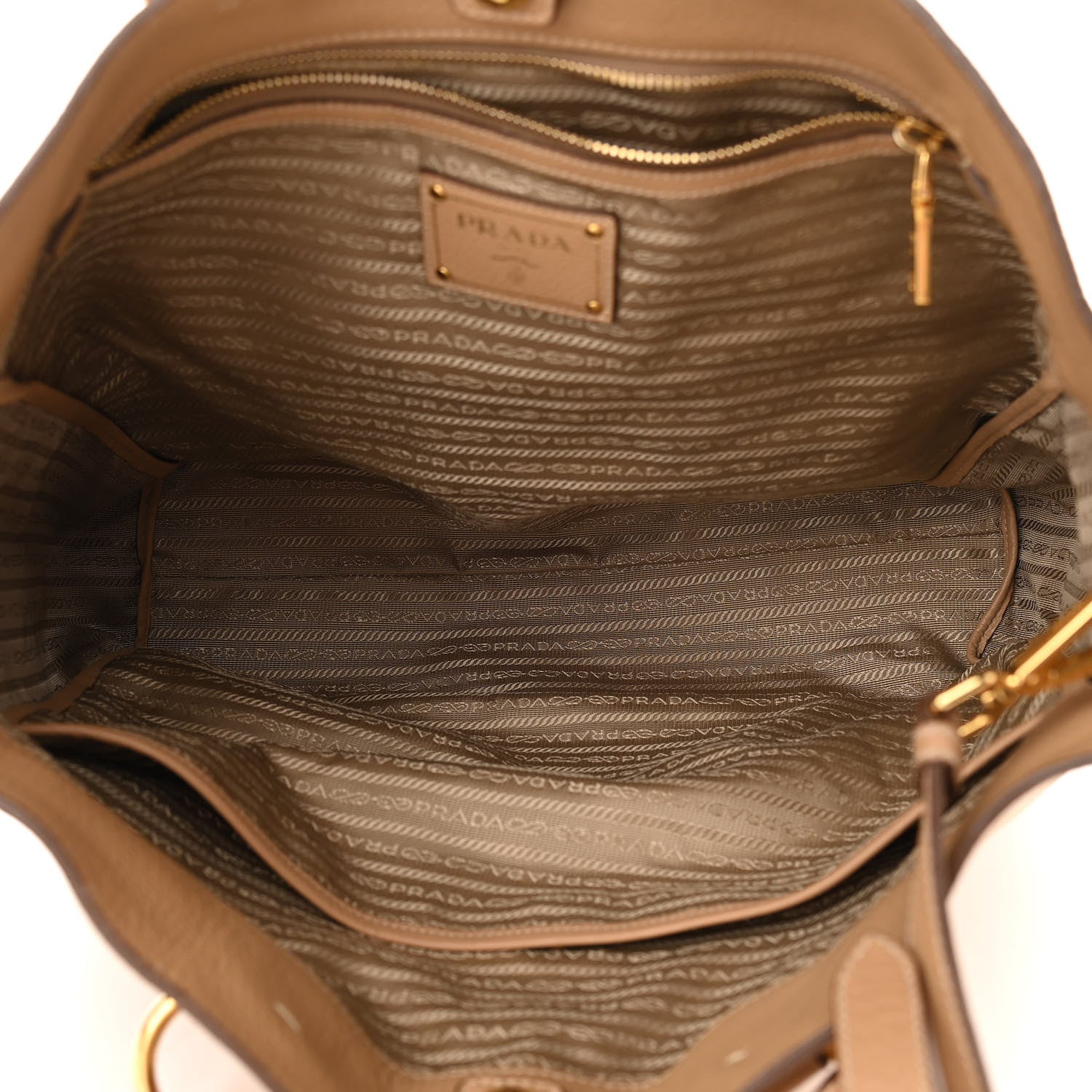 Prada Vitello Daino Tote Sughero 4 of 12