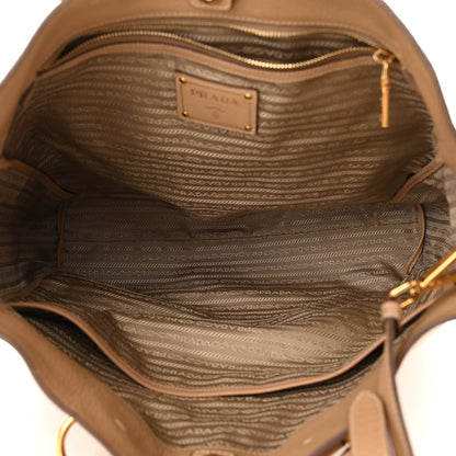 Prada Vitello Daino Tote Sughero 4 of 12