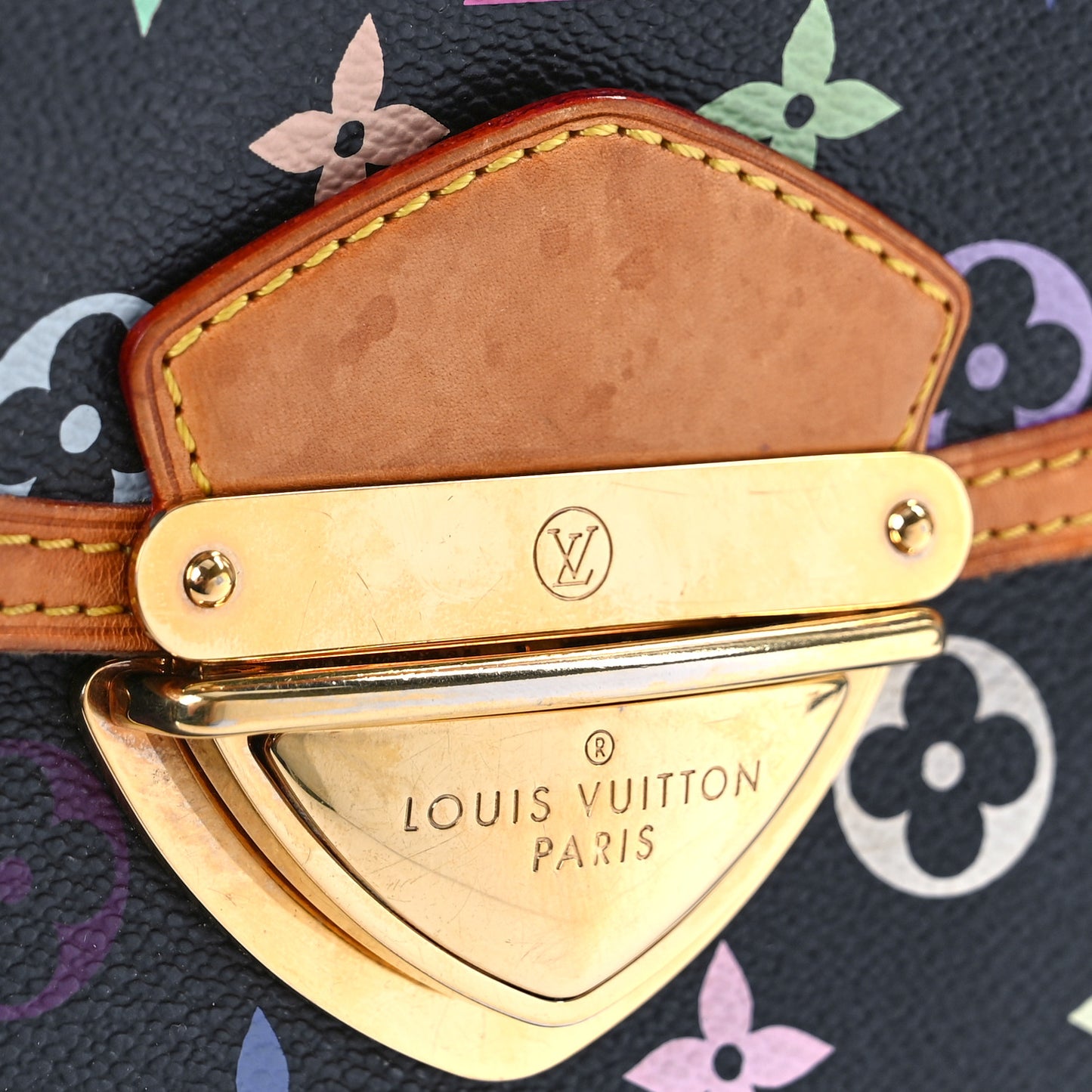 Monogram Multicolor Beverly MM Black