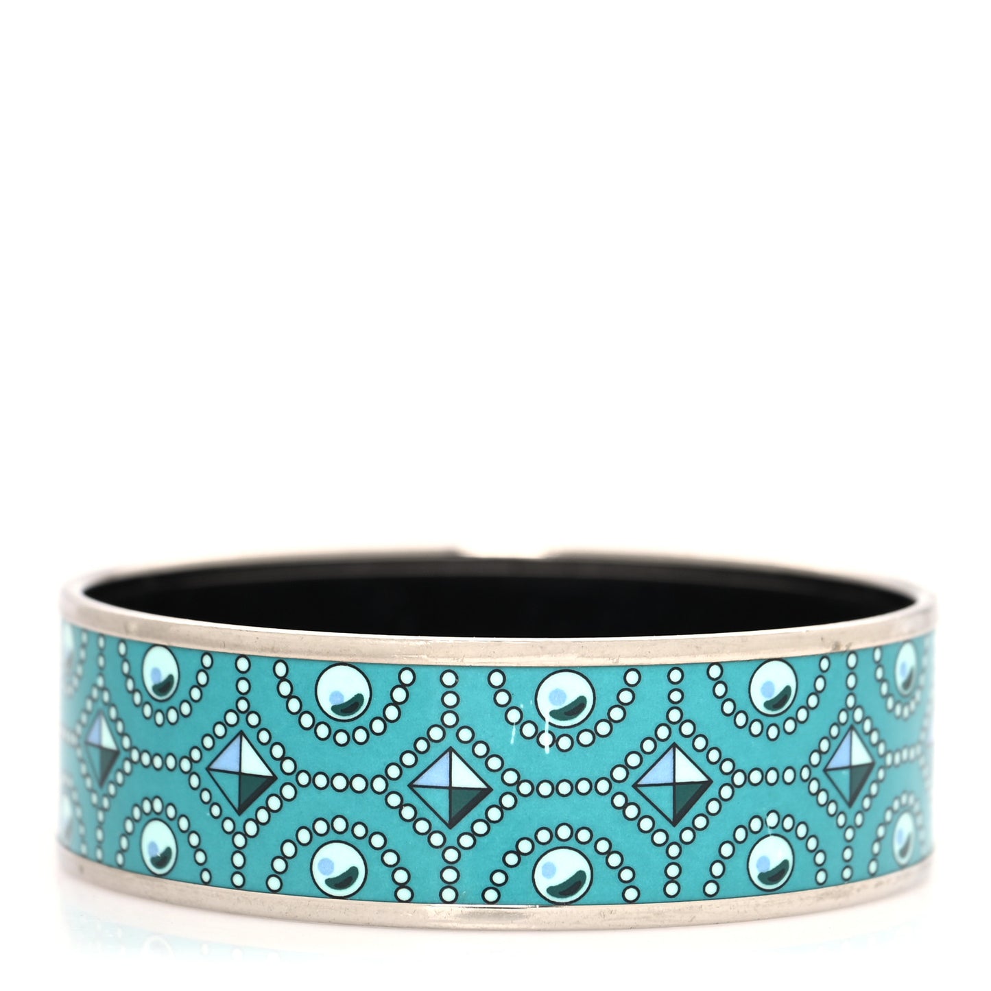 Enamel Printed Colliers de Chiens Wide Bracelet 65