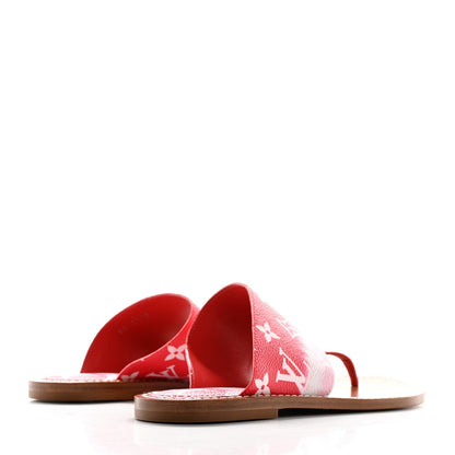 Louis Vuitton Monogram Escale Palma Sandals Rouge 4 of 7