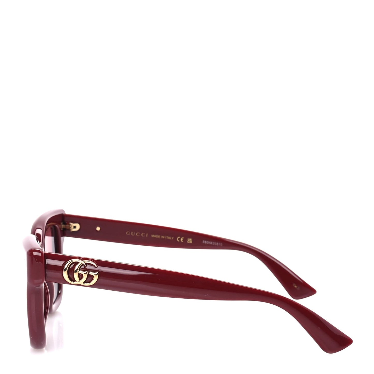 Acetate Round Sunglasses GG1828S  Burgundy