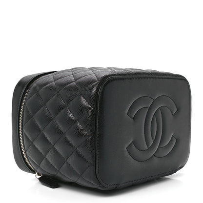 Chanel Caviar Quilted Large Vanity Pouch Black 4 of 11