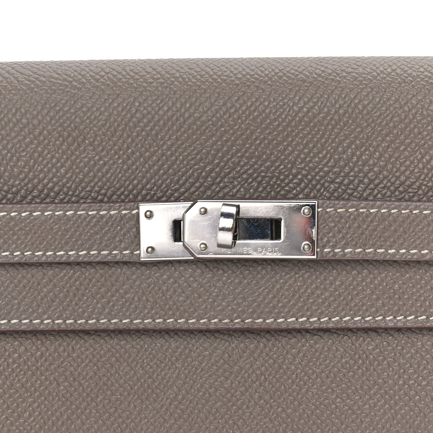 Epsom Kelly Longue Wallet Etoupe