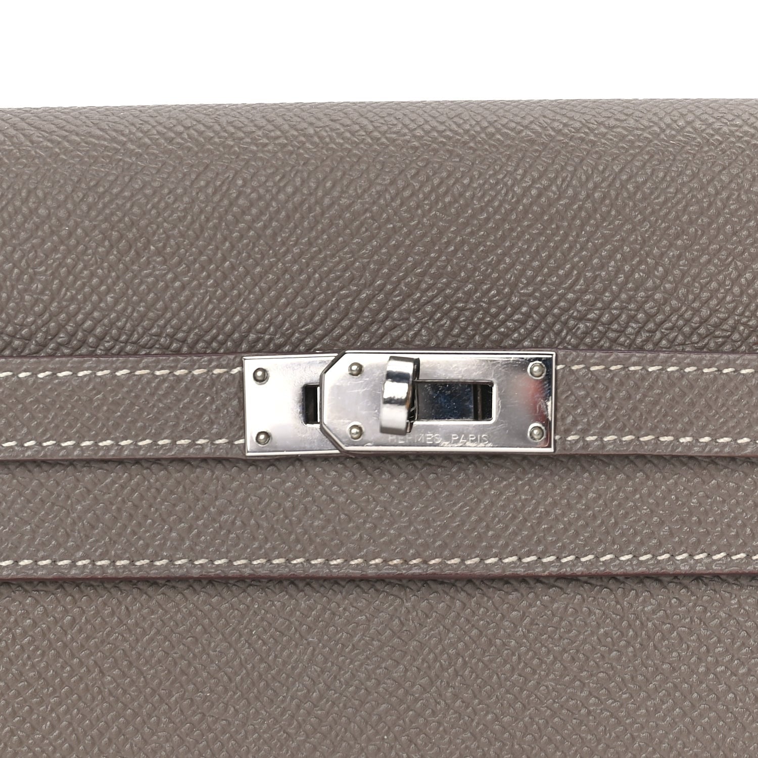 Hermes Epsom Kelly Longue Wallet Etoupe 7 of 7