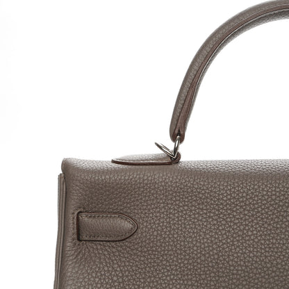 Hermes Togo Kelly Retourne 35 Etain 22 of 25