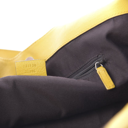 Gucci Guccissima Charmy Shoulder Bag Yellow 9 of 10