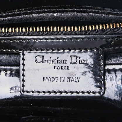 Christian Dior Patent Cannage Medium Lady Dior Black 5 of 8