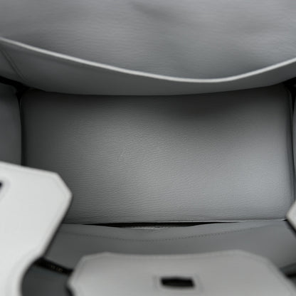 Hermes Taurillon Clemence Birkin 30 Bleu Pale 5 of 11