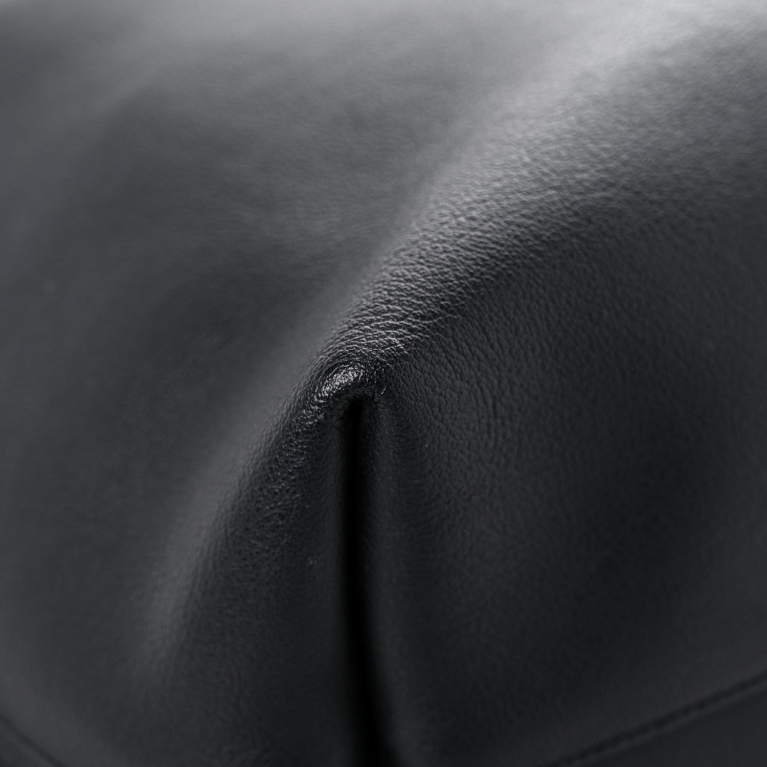 Saint Laurent Calfskin Large Fringe Shopping Tote Black 8 of 18