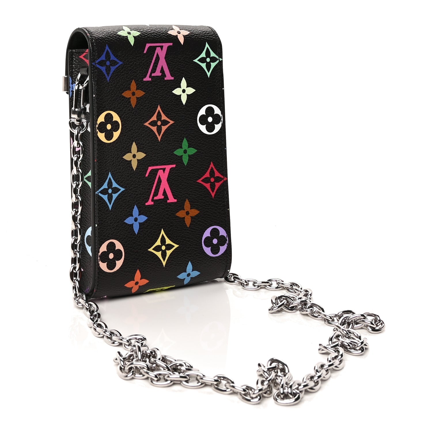 Louis Vuitton LV X TM Monogram Multicolor Phone Pouch Metis  Black 2 of 8