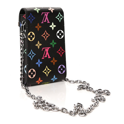 Louis Vuitton LV X TM Monogram Multicolor Phone Pouch Metis  Black 2 of 8