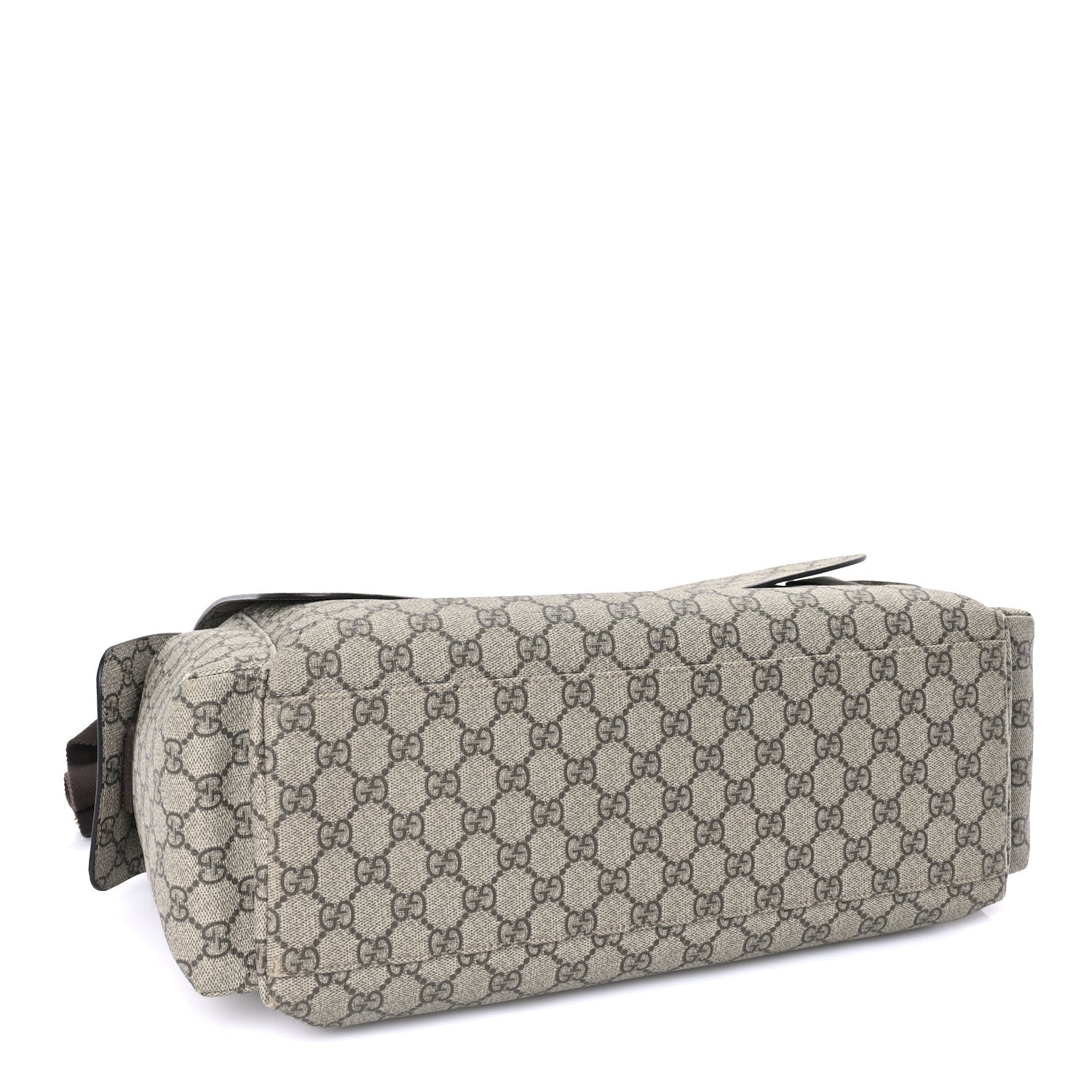 Gucci GG Plus Monogram Messenger Diaper Bag  Dark Brown 3 of 7