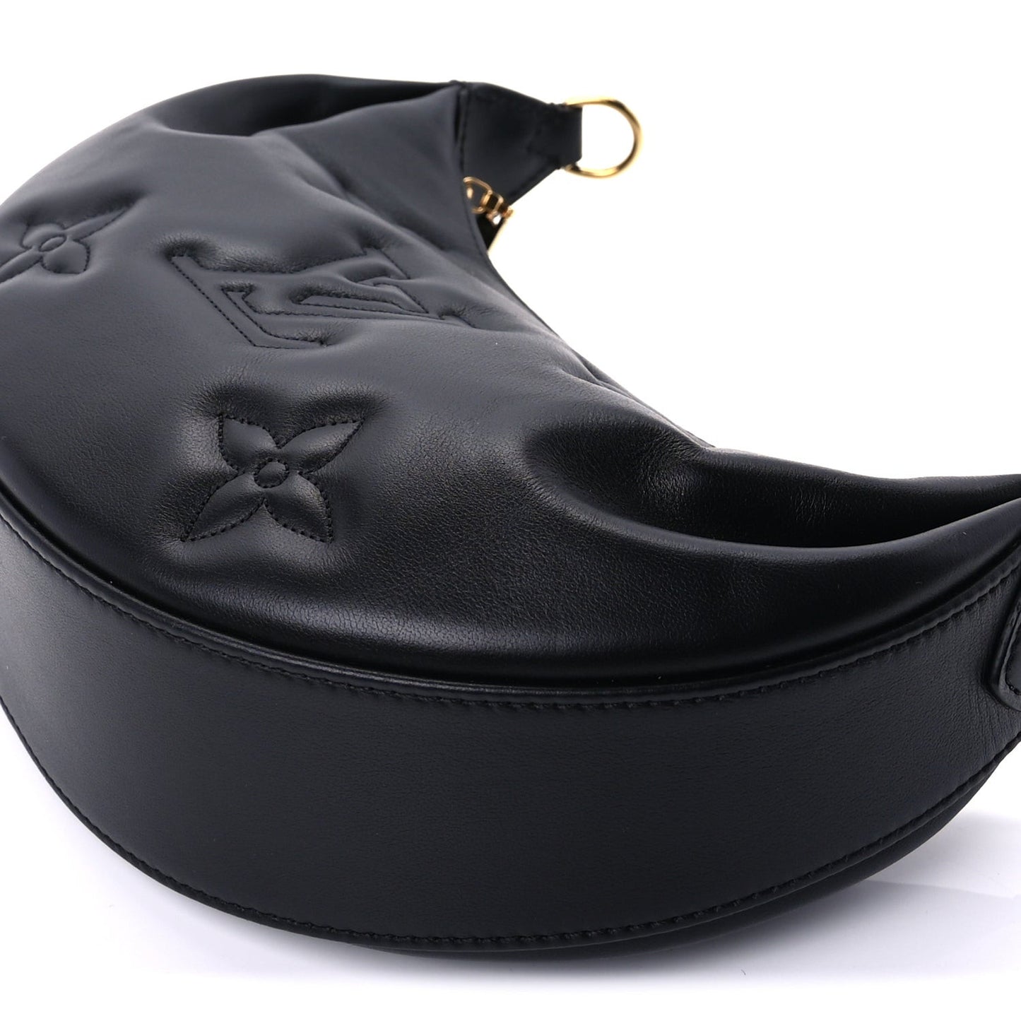 Calfskin Bubblegram Over The Moon Black