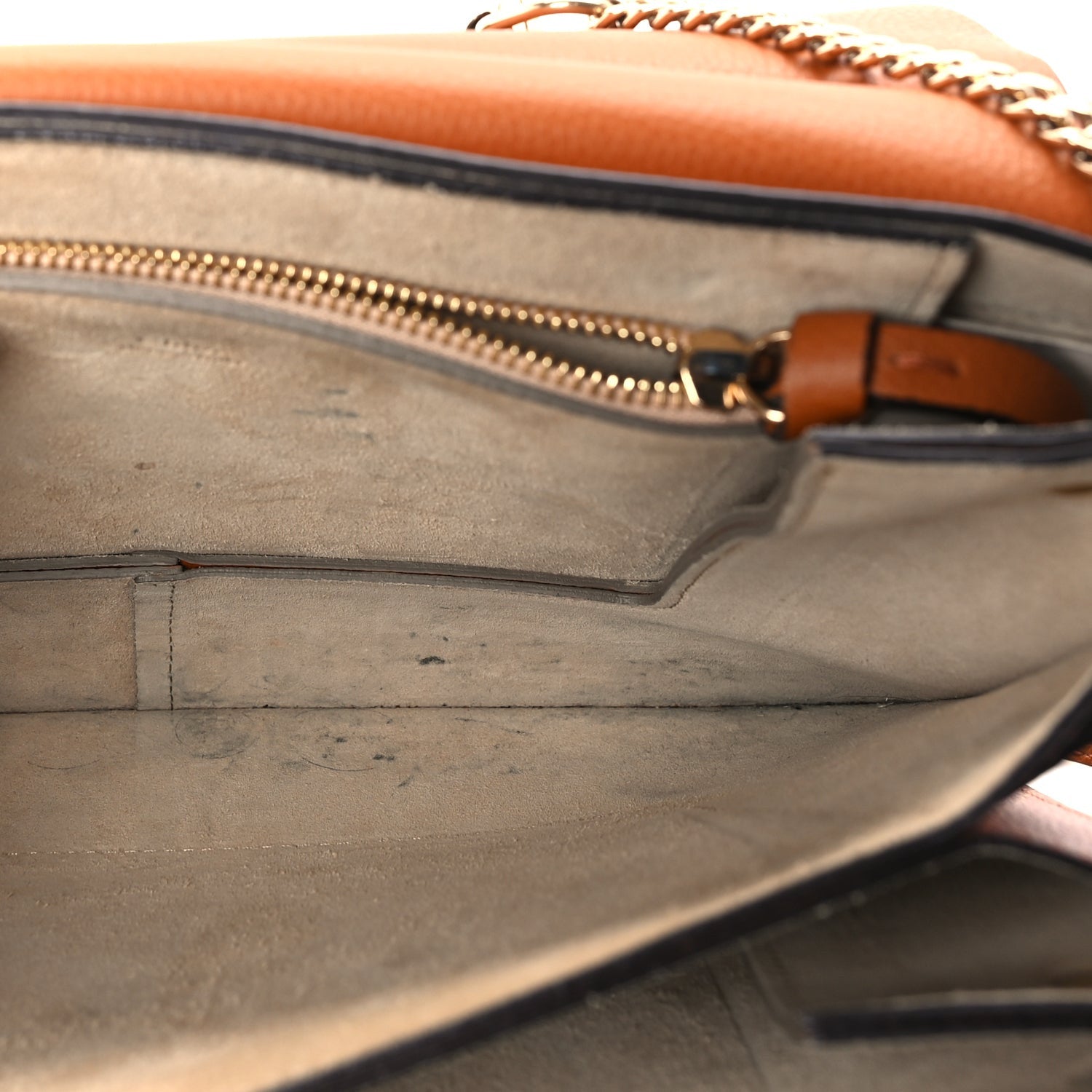 Chloe Calfskin Medium Faye Shoulder Bag  Caramel 4 of 8