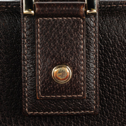 Gucci Monogram D Ring Continental Wallet Dark Brown 9 of 9