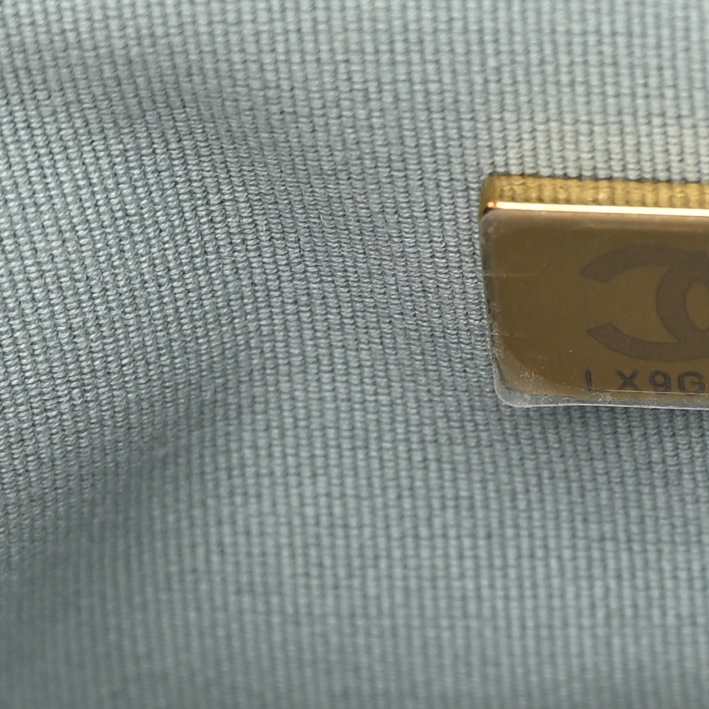 Lambskin Quilted Casino Chips Mini Square Flap Grey