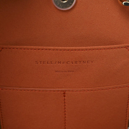 Stella McCartney Raffia Falabella Medium Tote Bright Orange 6 of 7