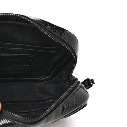 Saint Laurent Sequin Patent Monogram Blogger Bag Black 4 of 4