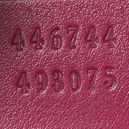 Gucci Velvet Matelasse Small GG Marmont Shoulder Bag Fuchsia Violet Cyclamen 7 of 7