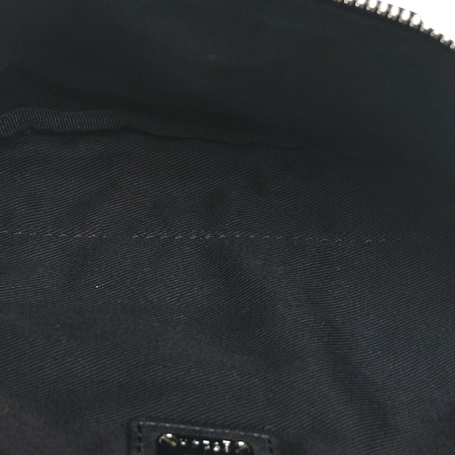MCM Calfskin Ottomar Monogram Fursten Belt Bag Black 5 of 9