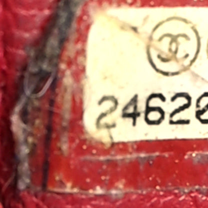 Chanel Aged Calfskin Chevron Quilted Backpack Red 7 of 18