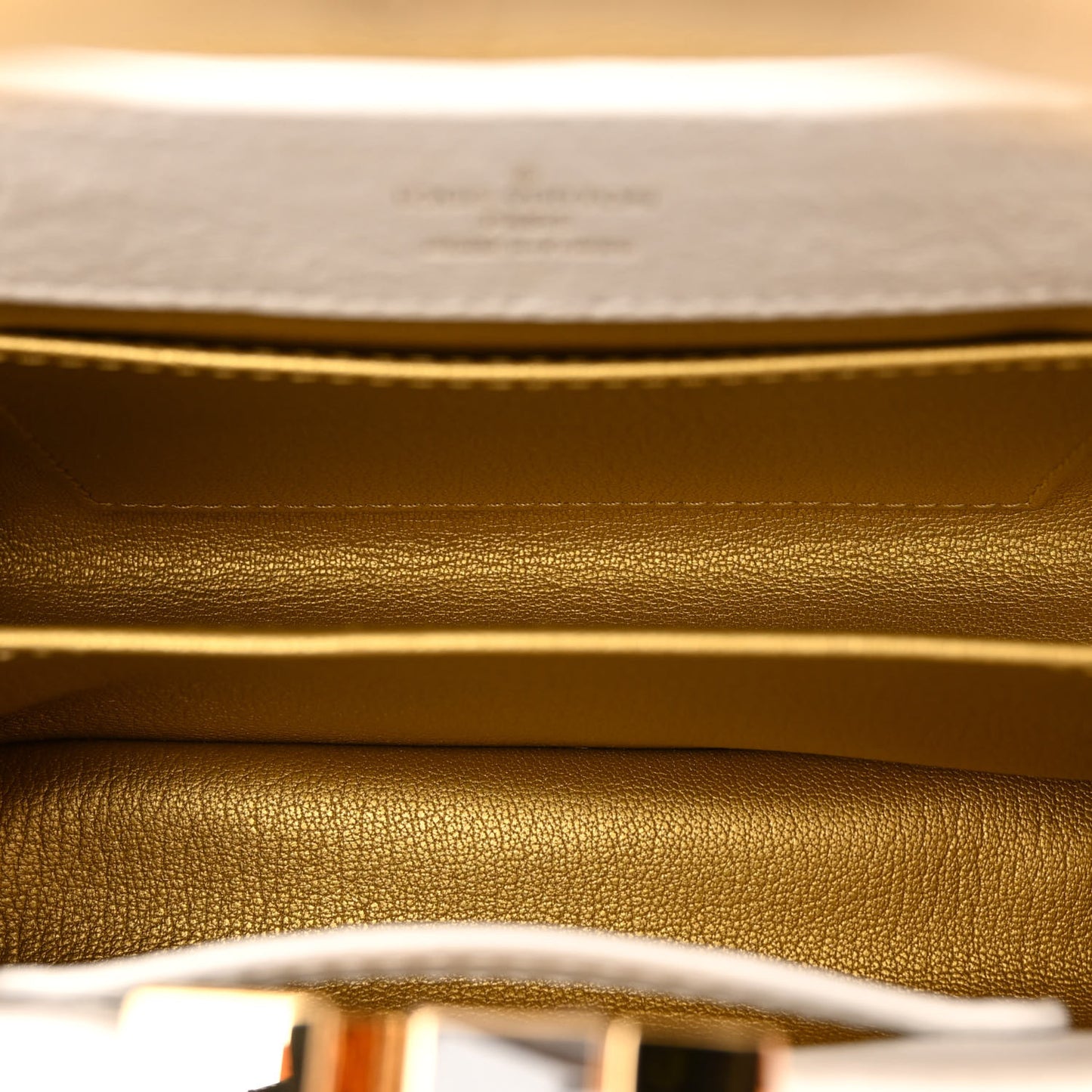 Ostrich Capucines Mini White