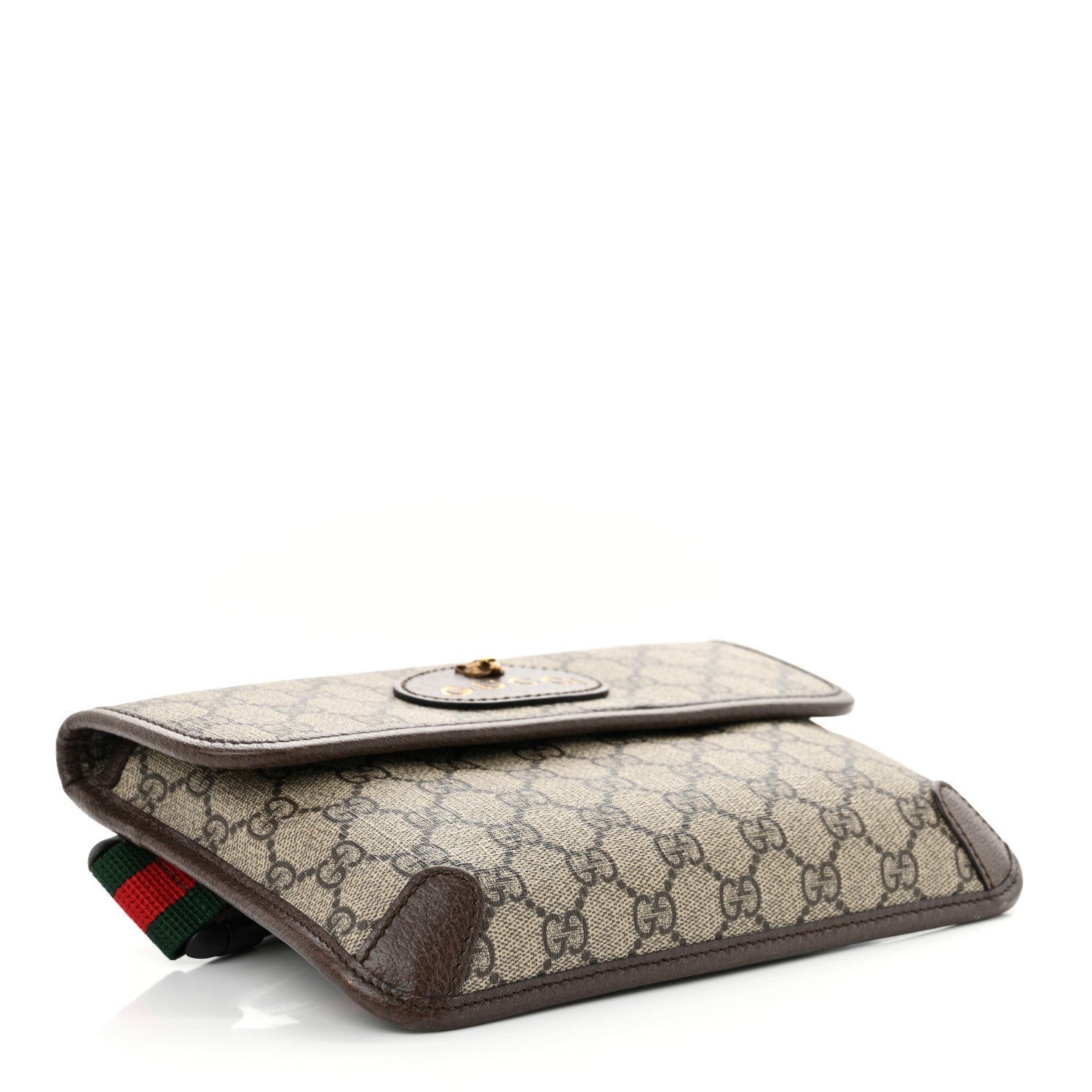 Gucci GG Supreme Monogram Neo Vintage Web Belt Bag Brown 4 of 7