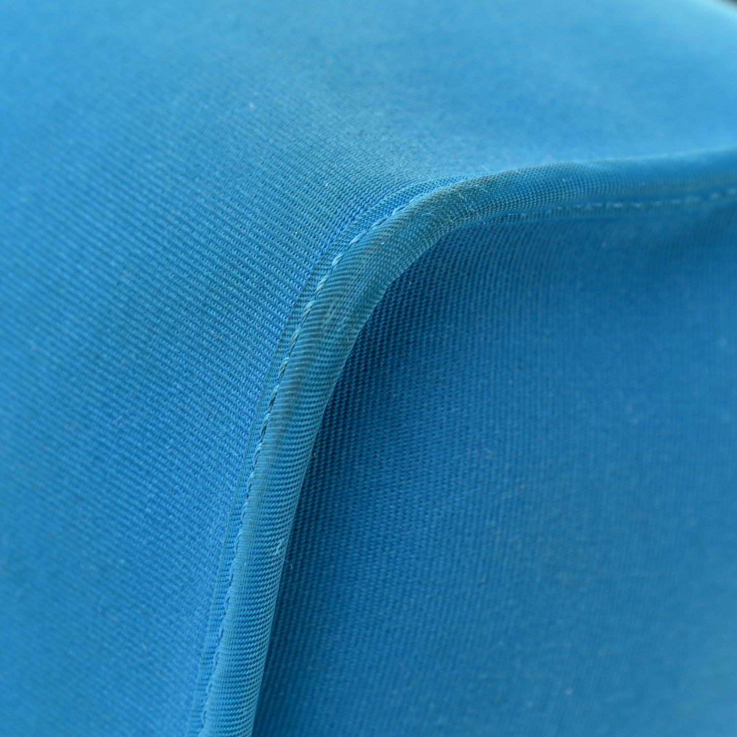 Hermes Vache Hunter Toile Herbag Zip 31 PM Bleu Zanzibar Bleu Indigo 19 of 25