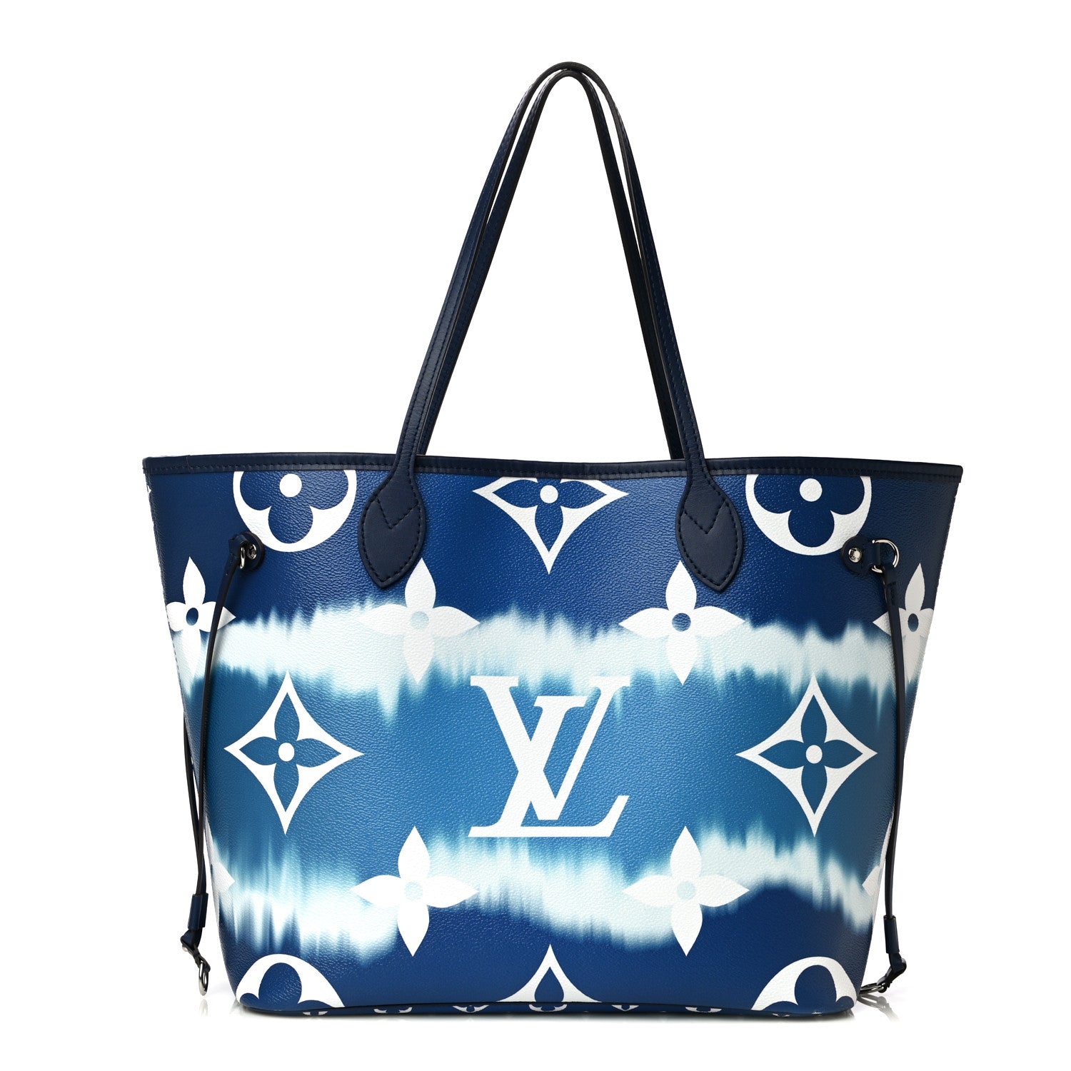 Louis Vuitton Monogram Escale Neverfull MM Blue 1 of 8