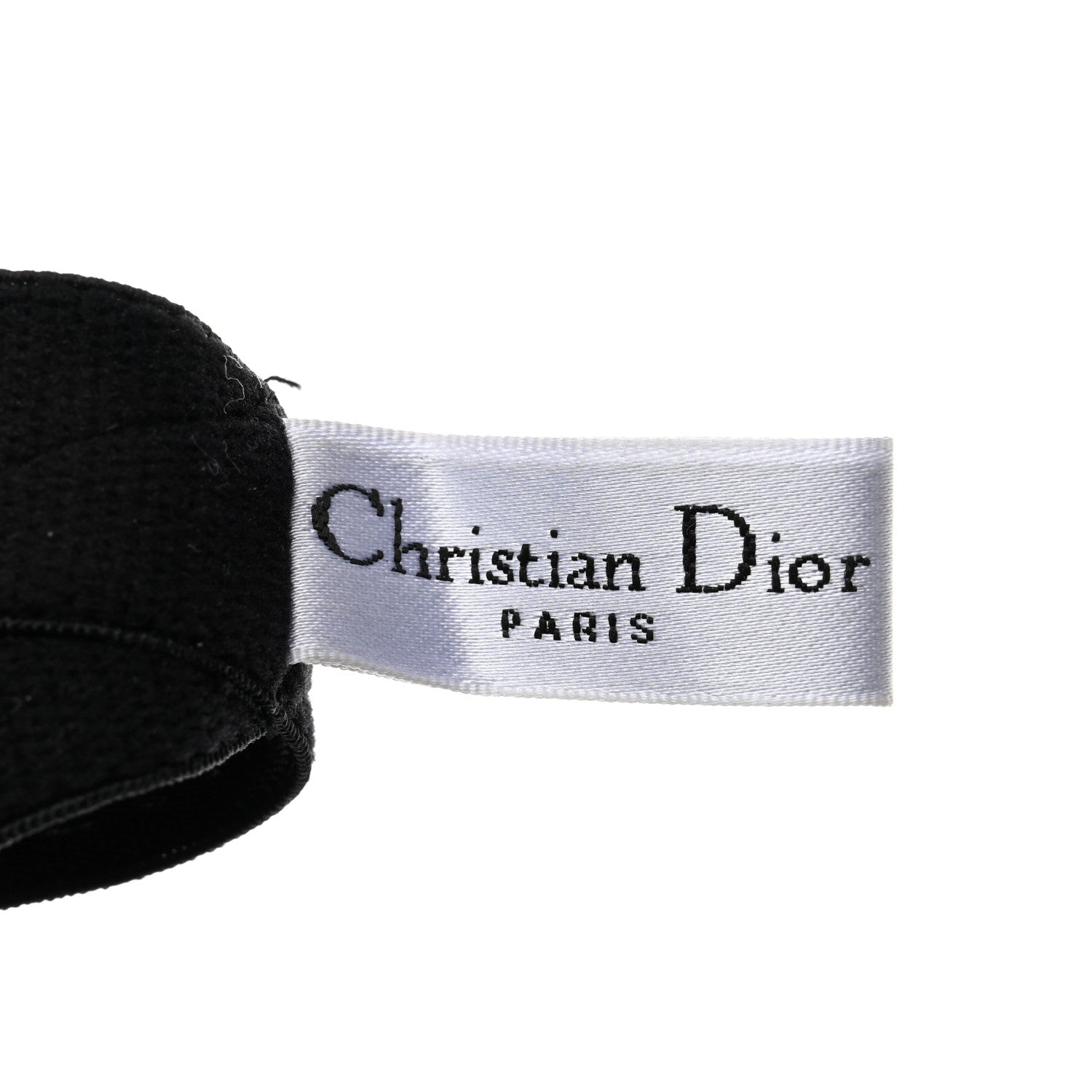 Christian Dior Polyester J'Adior Headband Black 4 of 4