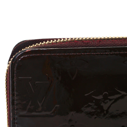 Louis Vuitton Vernis Zippy Wallet Amarante 10 of 11