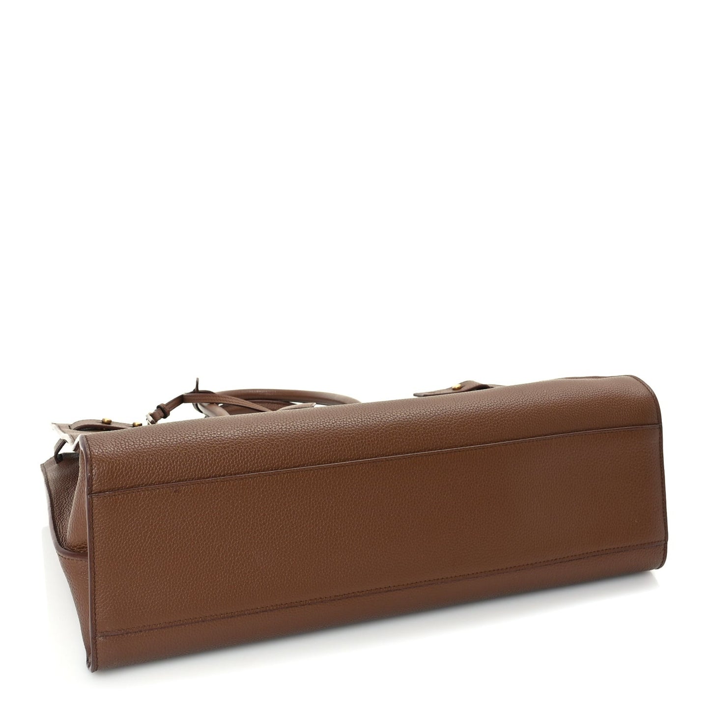 Grained Calfskin Large Souple Sac De Jour  Cinnamon