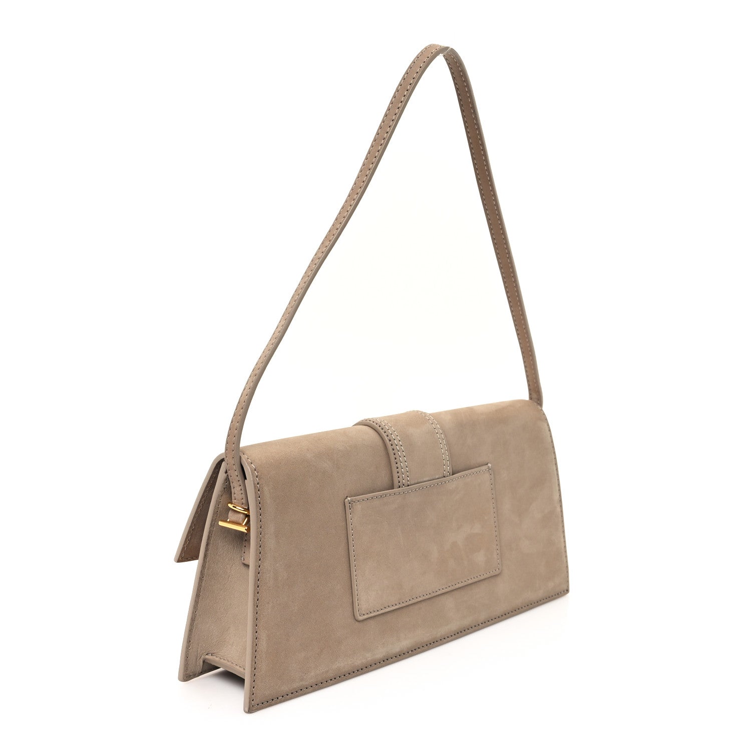 Jacquemus Suede Le Bambino Long Dark Beige 3 of 10