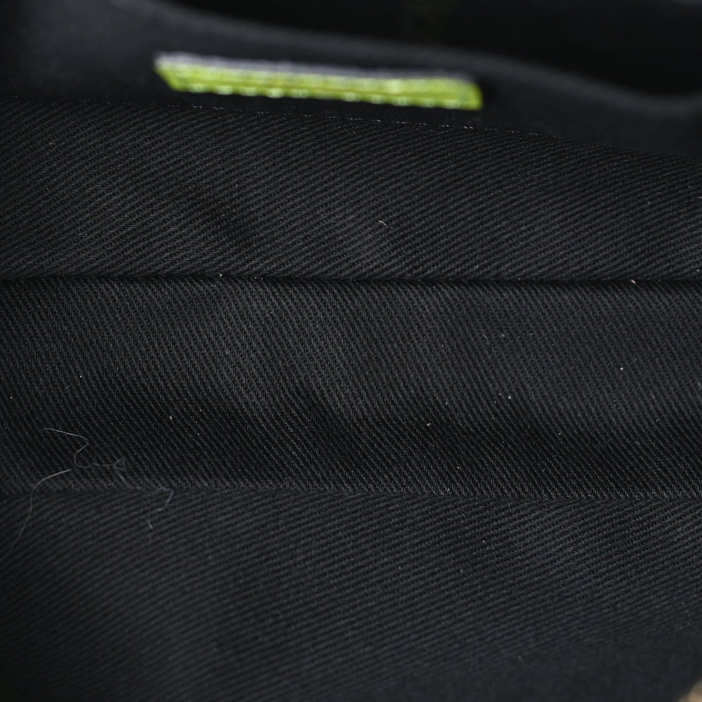 Grained Calfskin Medusa Shoulder Bag  Lime