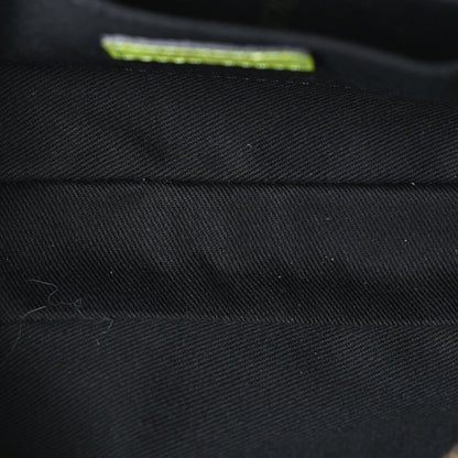 Versace Grained Calfskin Medusa Shoulder Bag  Lime 5 of 7