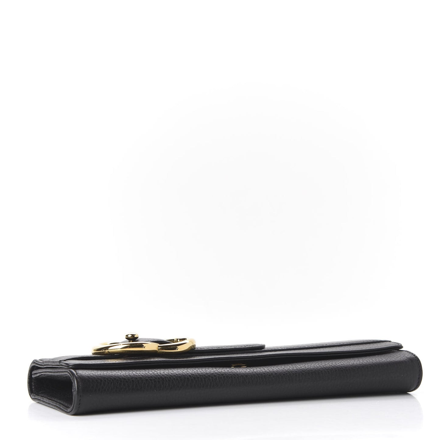Calfskin Broadway Clutch Black