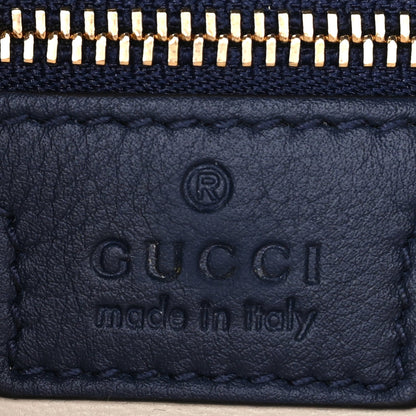 Gucci Snakeskin Web Small Jackie 1961 Hobo Blue 5 of 8