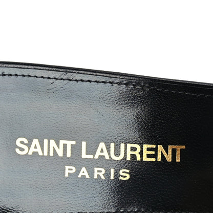 Saint Laurent Mesh Strass Giqua 95 Mule Sandals 38.5 Black 5 of 8