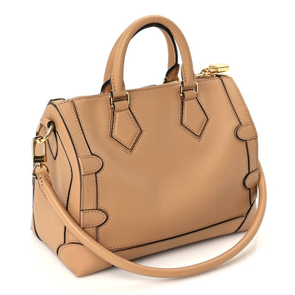 Louis Vuitton Calfskin Speedy 25 Silhouette  Arizona Beige 2 of 8