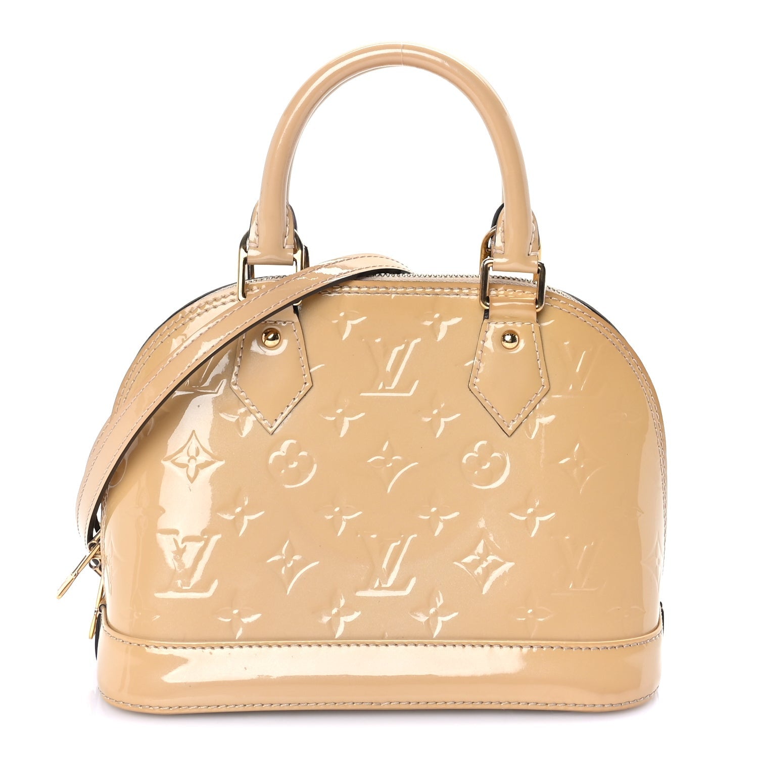 Louis Vuitton Vernis Alma BB Dune 1 of 7